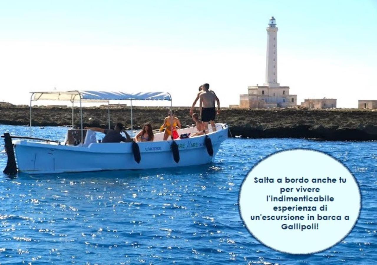 הוילה גאליפולי Accomodation Sul Mare מראה חיצוני תמונה